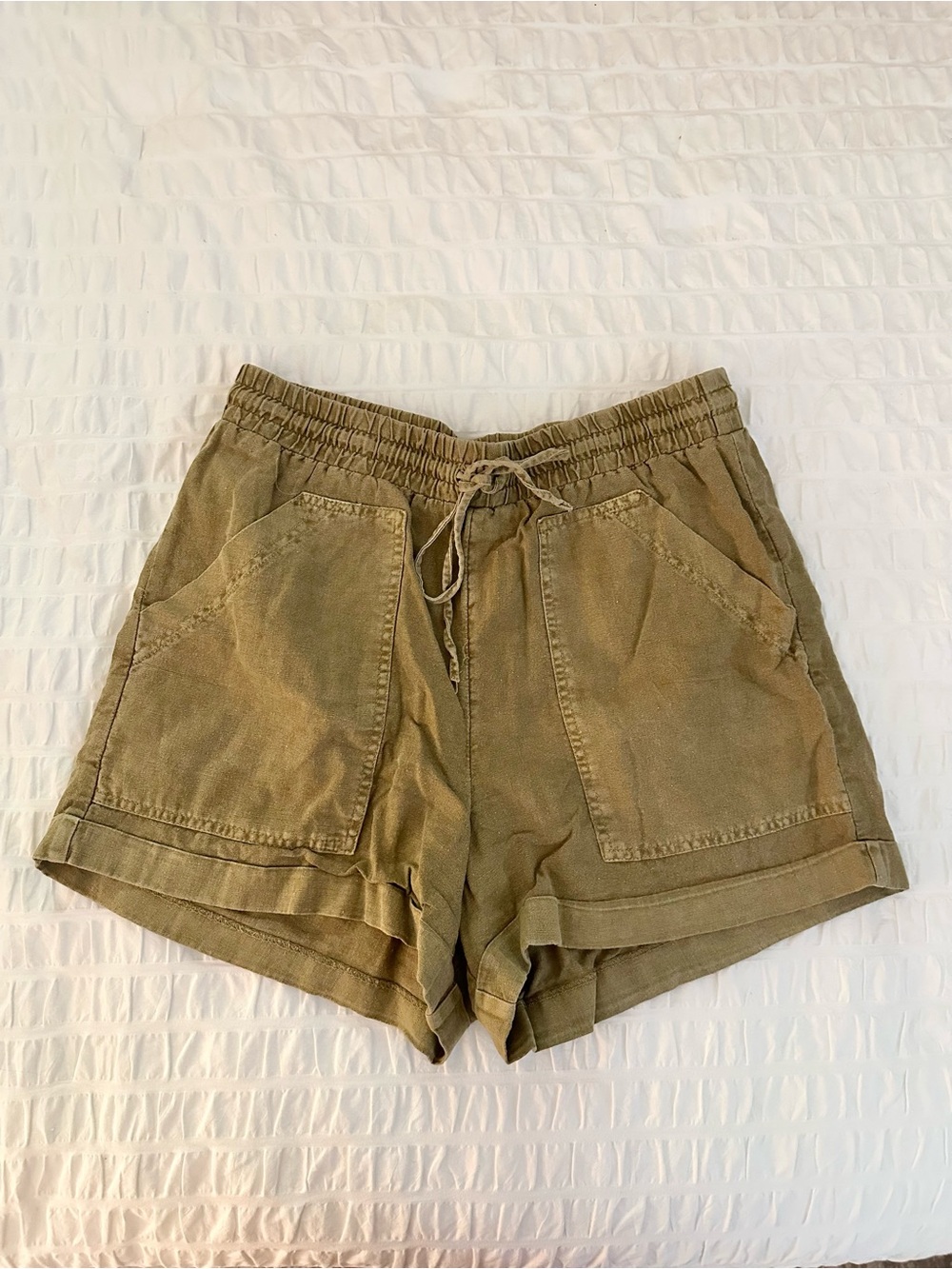 Universal Thread Drawstring Linen Shorts